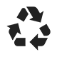 100% Recycled Materials